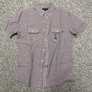Men's Checkered Short Sleeve Shirt